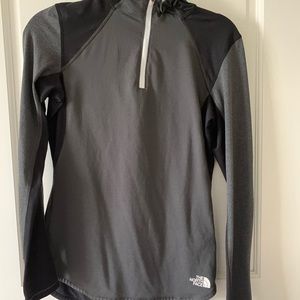 Grey and black thin pullover